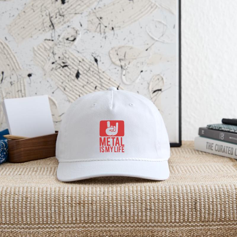 Heavy Metal Is My Life Hard Rock Music Text Quote