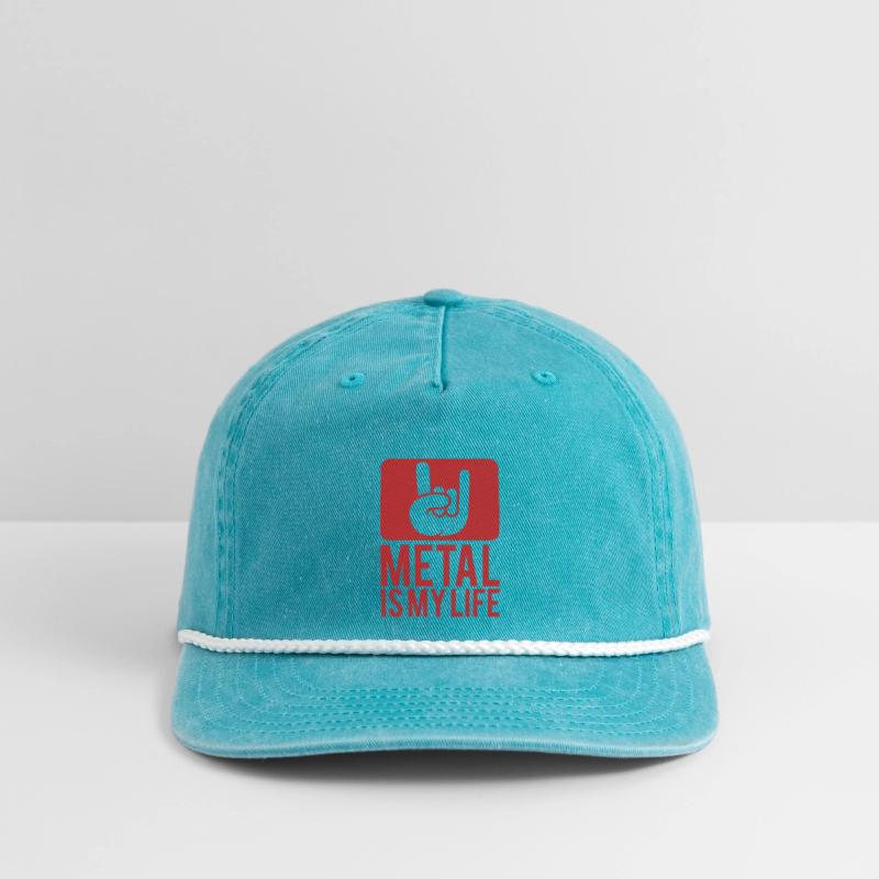 Heavy Metal Is My Life Hard Rock Music Text Quote