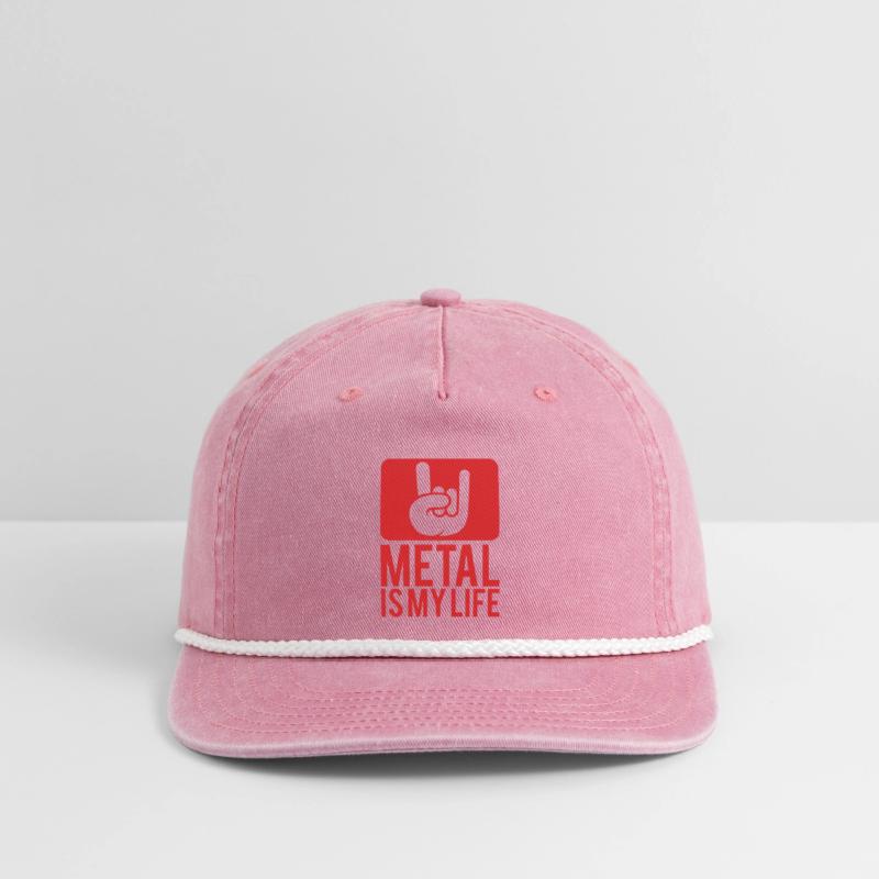 Heavy Metal Is My Life Hard Rock Music Text Quote