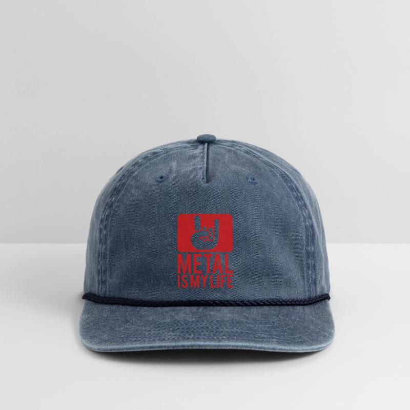 Heavy Metal Is My Life Hard Rock Music Text Quote