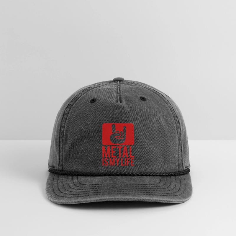 Heavy Metal Is My Life Hard Rock Music Text Quote