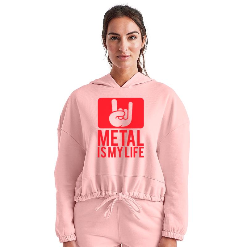 Heavy Metal Is My Life Hard Rock Music Text Quote