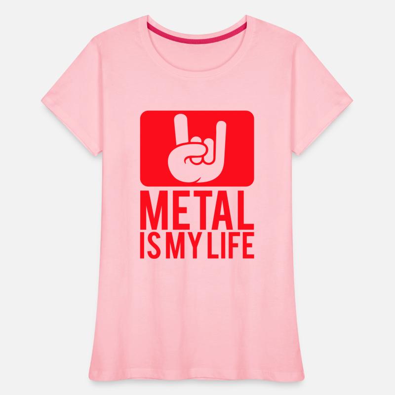 Heavy Metal Is My Life Hard Rock Music Text Quote
