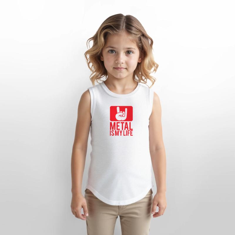 Heavy Metal Is My Life Hard Rock Music Text Quote