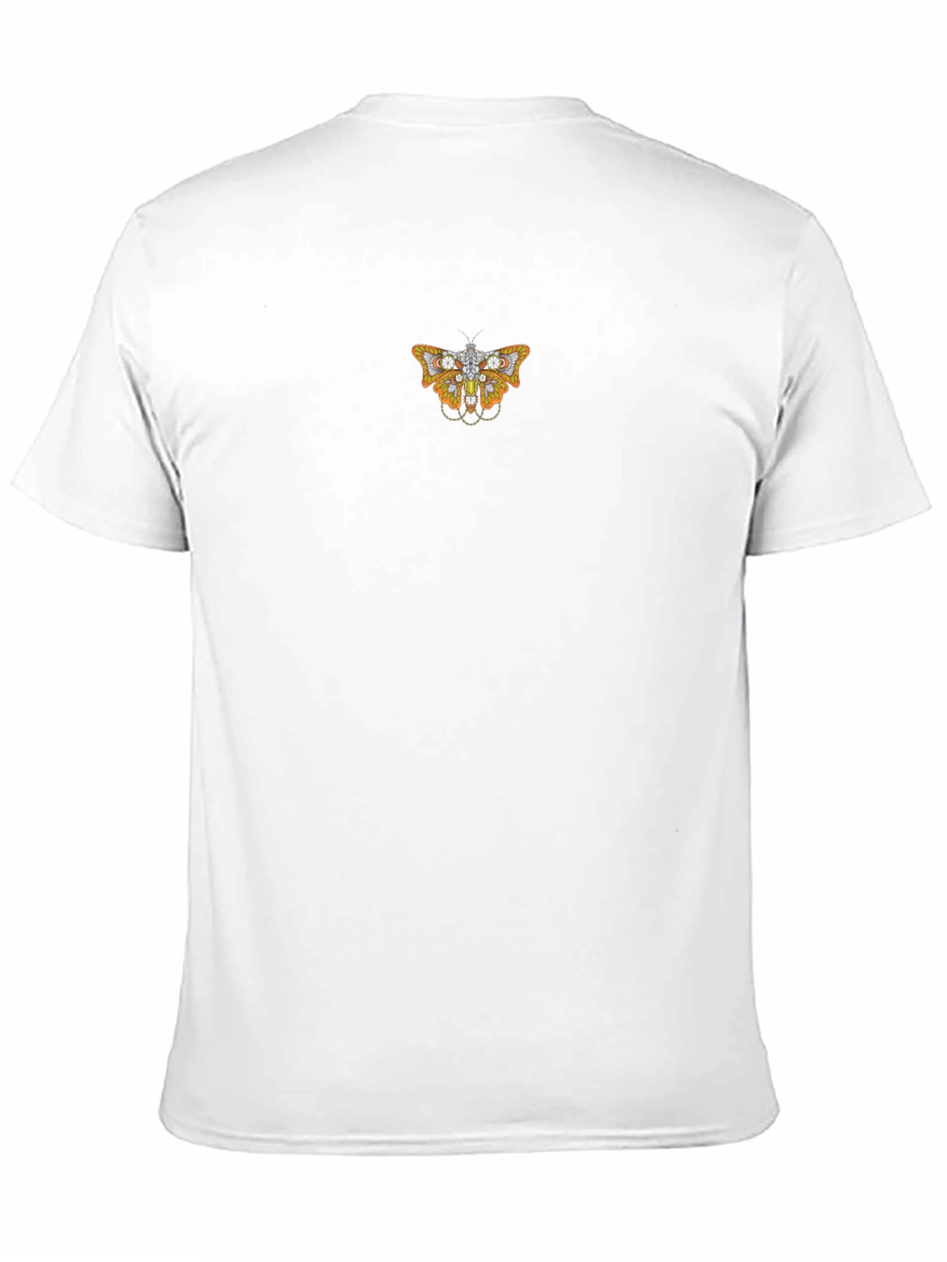 Black Butterfly Graphic Tee - Stylish Mens Casual Wear