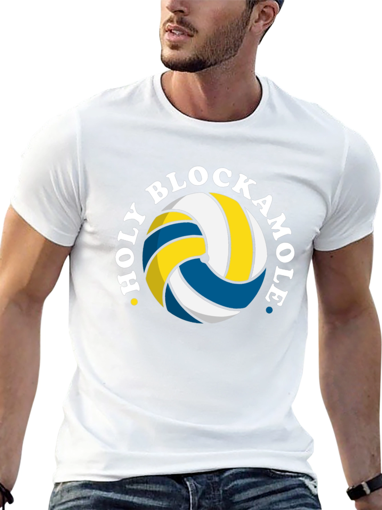 Holy Blockamole Volleyball T-Shirt