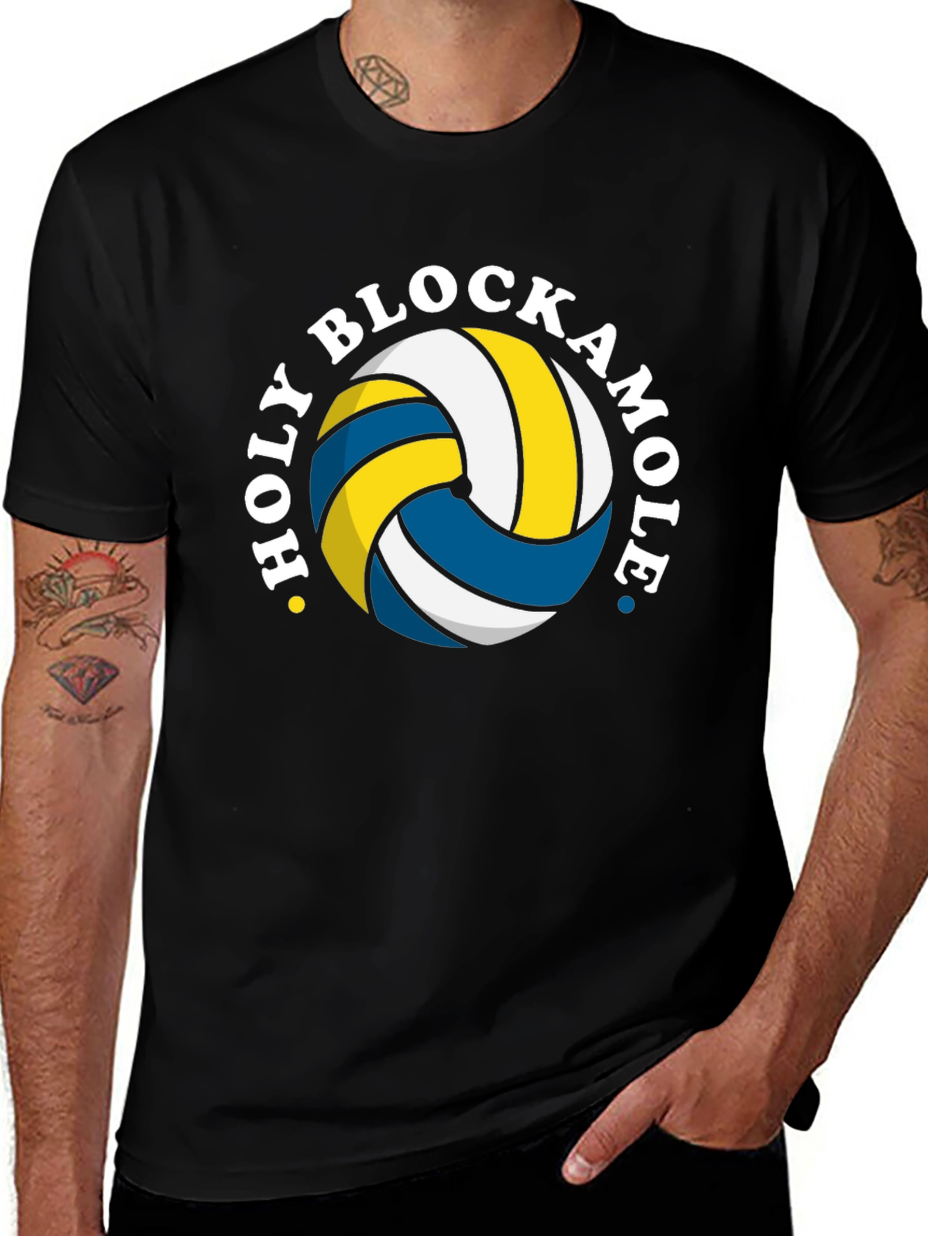 Holy Blockamole Volleyball T-Shirt