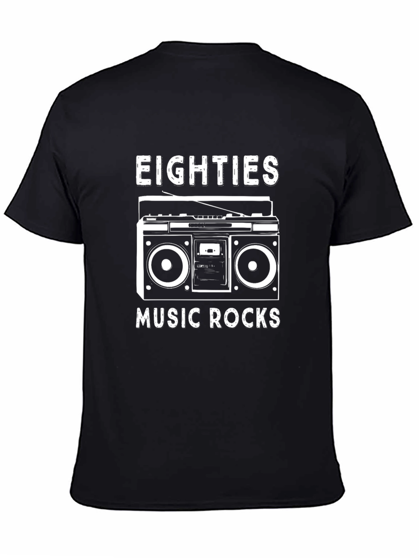 Eighties Music Rocks Graphic Tee