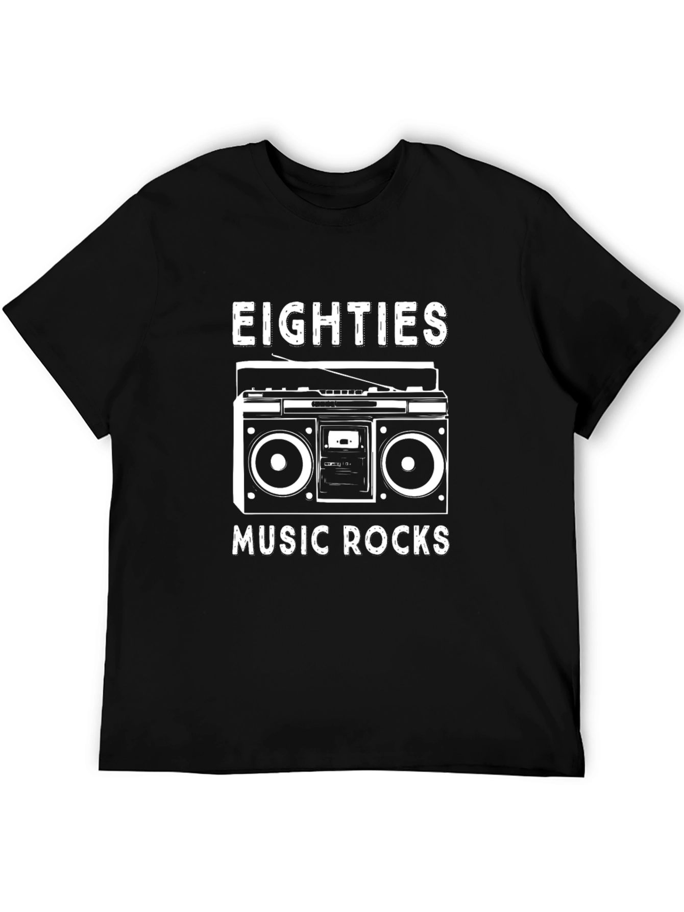 Eighties Music Rocks Graphic Tee