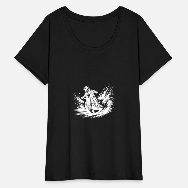 High Speed On A Dirt Bike In The Dirt