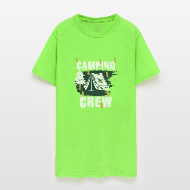 Hiking Camp Matching Campfire Camping Crew