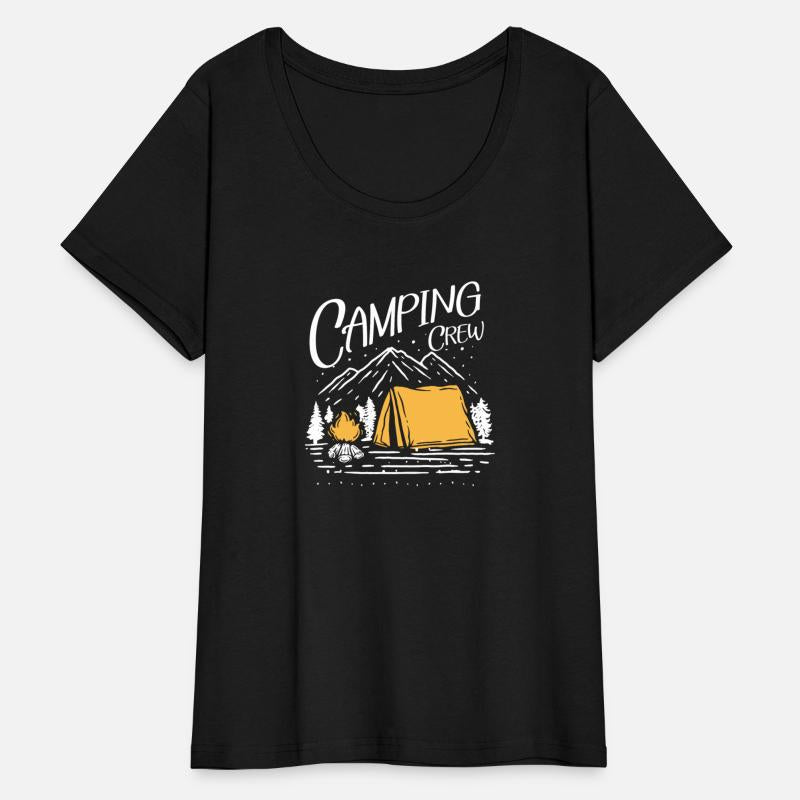 Hiking Camp Matching Campfire Camping Crew