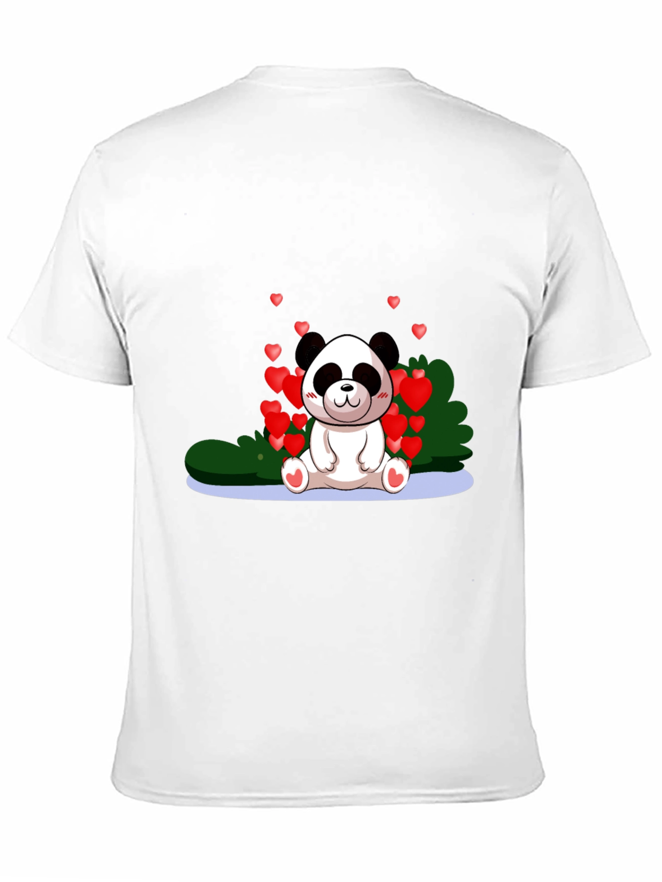 Panda Love Graphic Tee - Cute Valentines Day Shirt