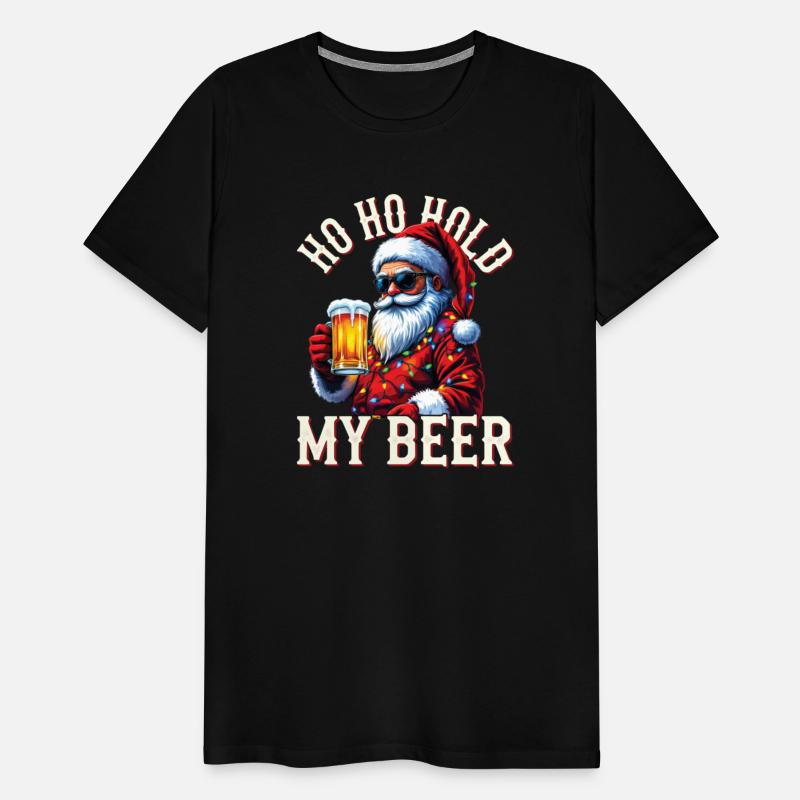 Ho Ho Hold My Bear Funny Santa Christmas Cool Sung