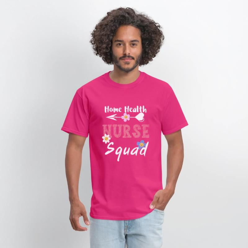 Home Health Nurse Squad Cute Professional Nurse