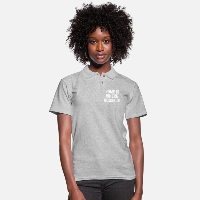 HOME IS WHERE HOUSE IS WHITE FONTS