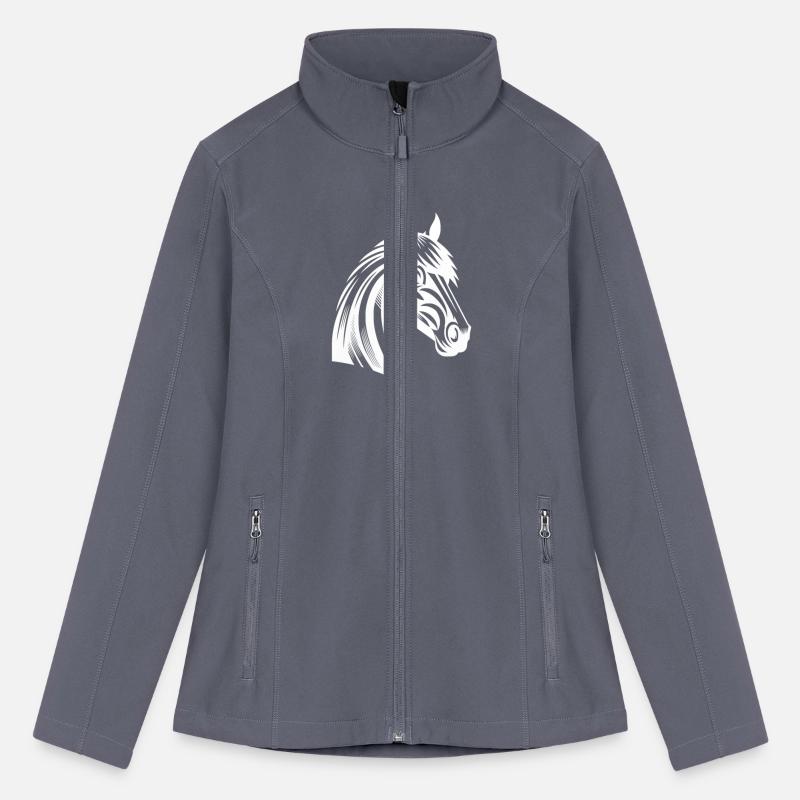 Horse Head Tattoo Style Portrait