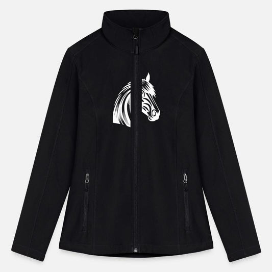 Horse Head Tattoo Style Portrait