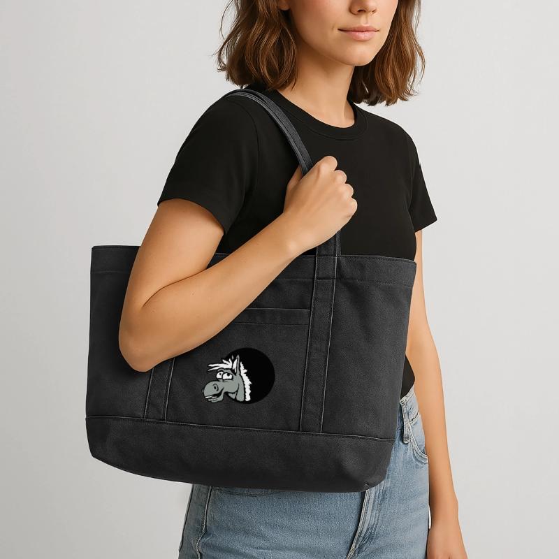 Horse Laughs Funny Hole Witty Grimace Cartoon Fun