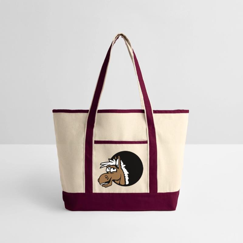 Horse Laughs Funny Hole Witty Grimace Cartoon Fun