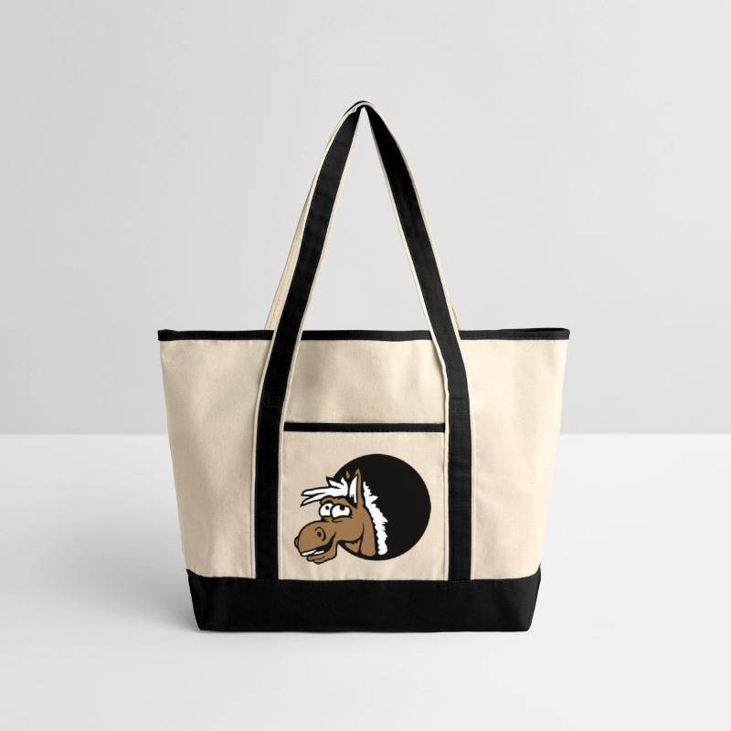 Horse Laughs Funny Hole Witty Grimace Cartoon Fun