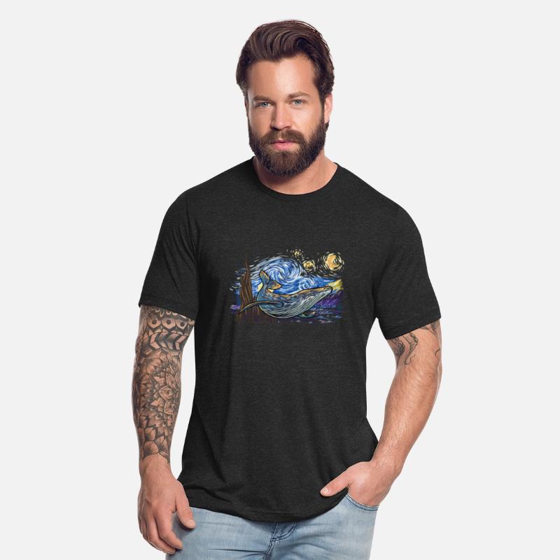 Humpback Whale Van Gogh Design for Whale Watching