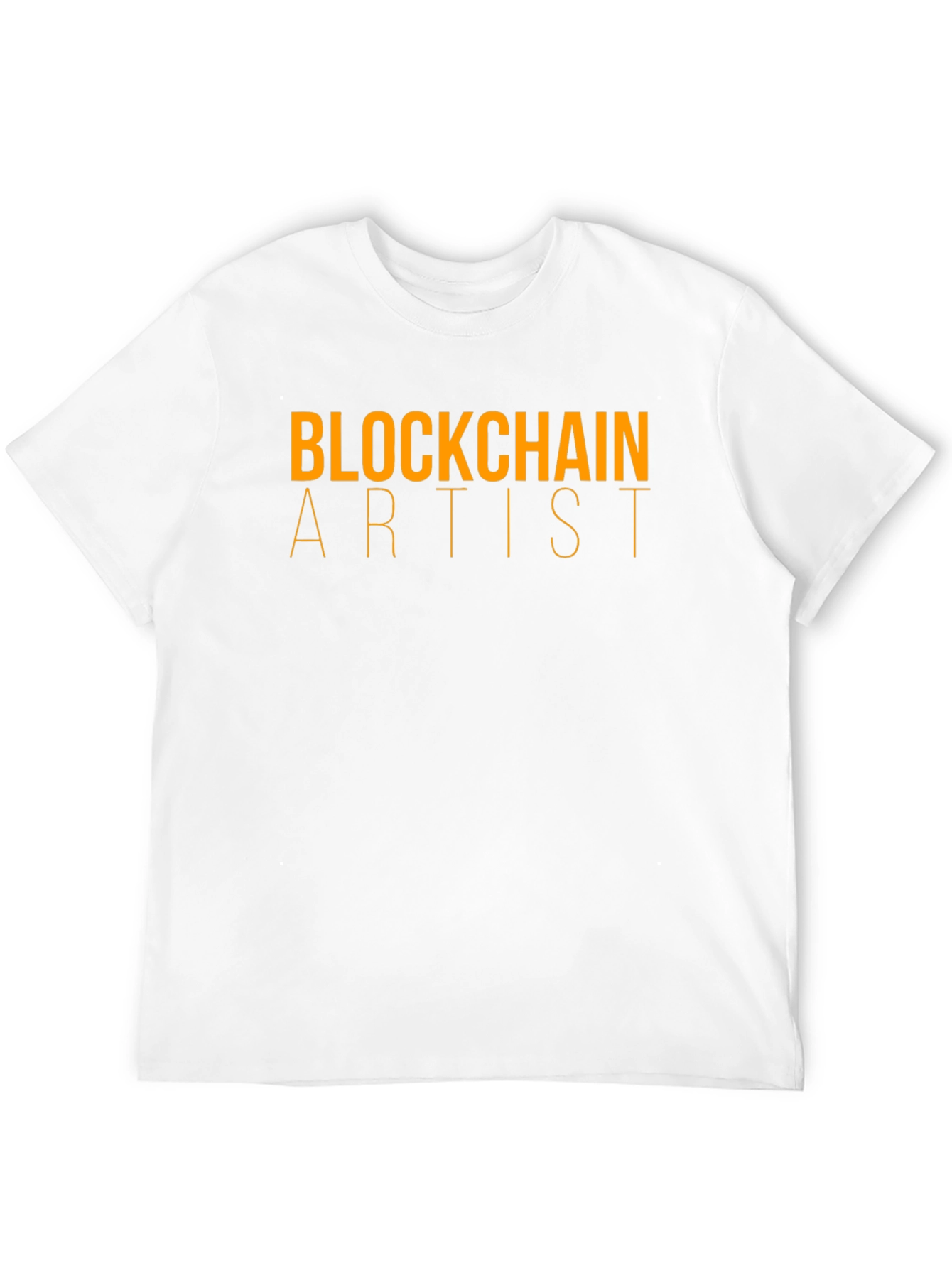 Blockchain Artist Graphic T-Shirt - Black
