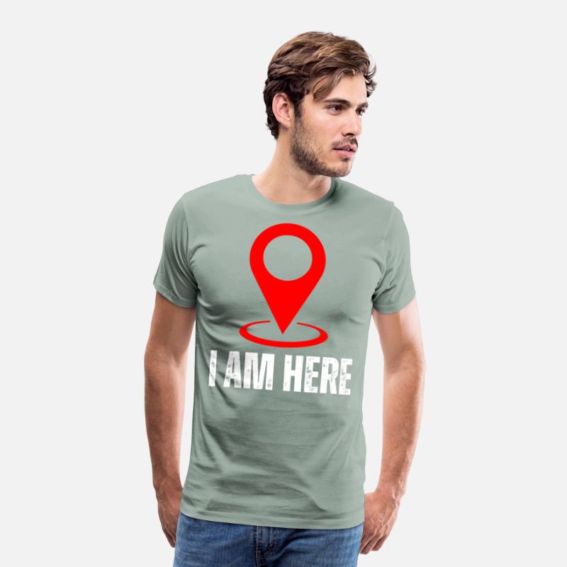 I Am Here I Am Hello Im Here Sign Pin Location Map