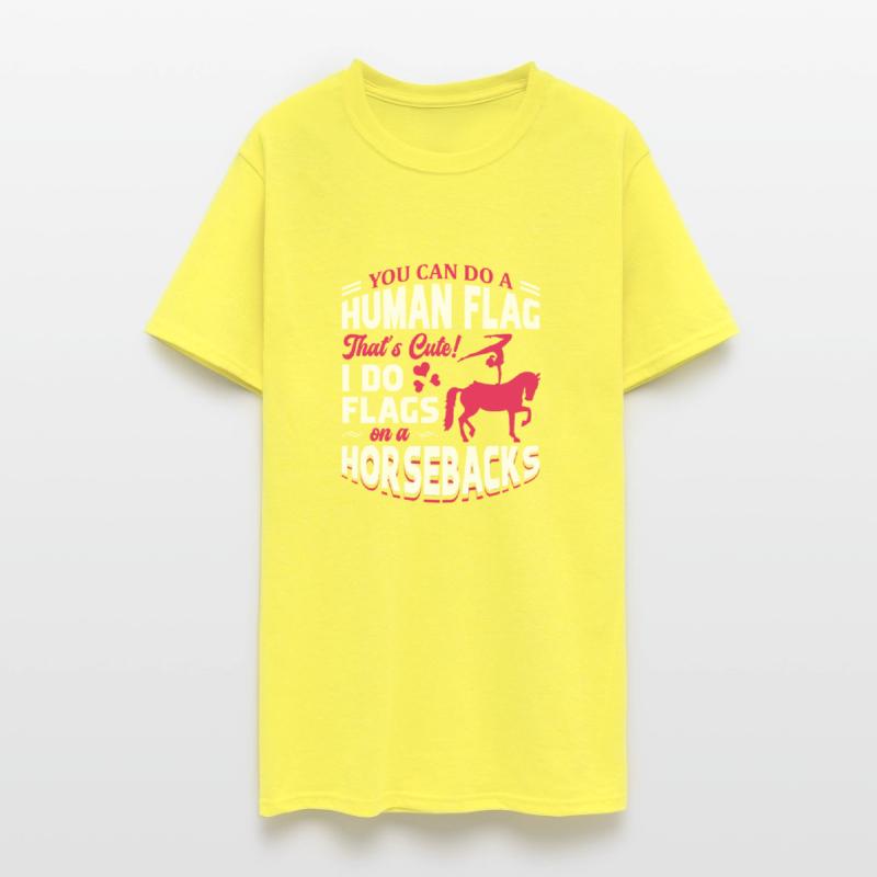 I Do Flags on a Horseback Vaulting