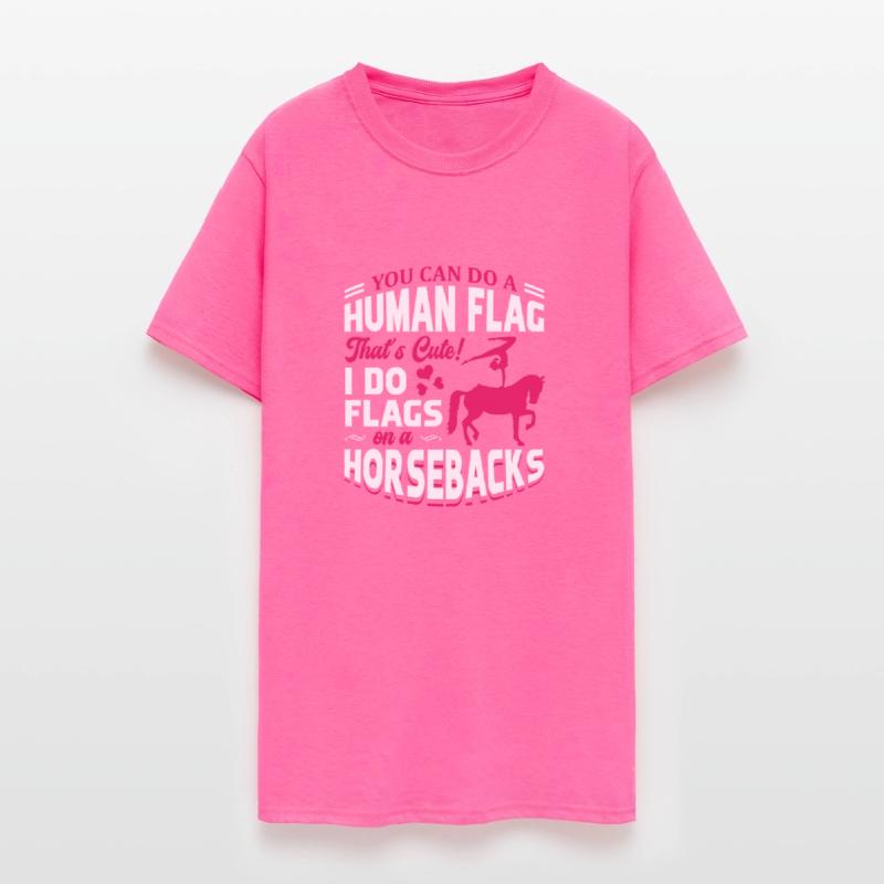 I Do Flags on a Horseback Vaulting