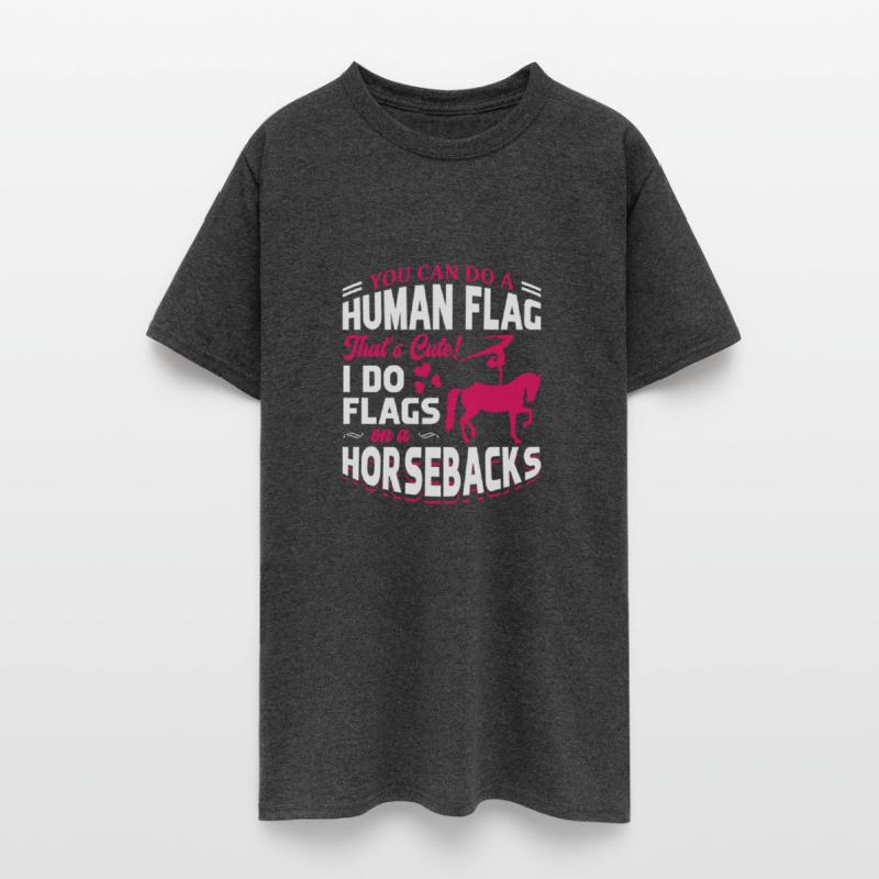 I Do Flags on a Horseback Vaulting