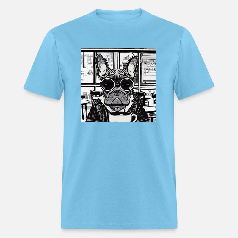 I love dog and coffee