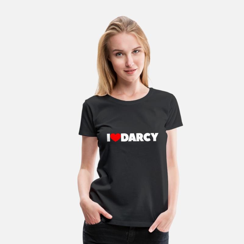 I Love Heart Darcy T Shirt T Shirt