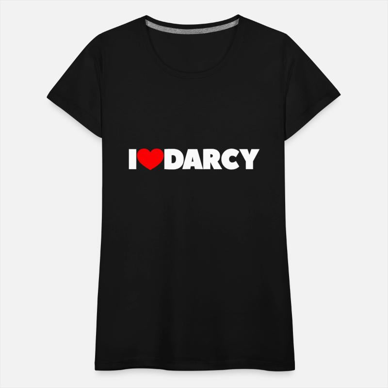 I Love Heart Darcy T Shirt T Shirt