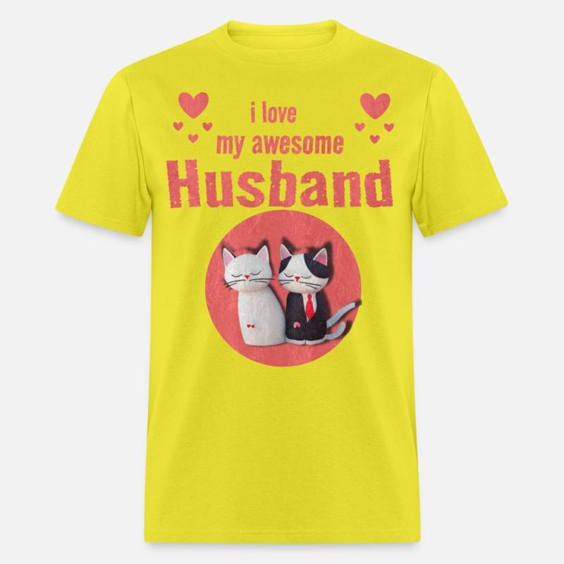 I love my awesome husband T-shirt
