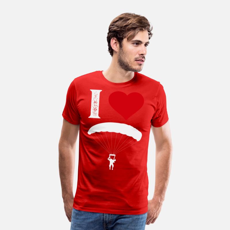 I love skydiving, heart