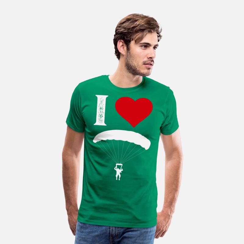 I love skydiving, heart