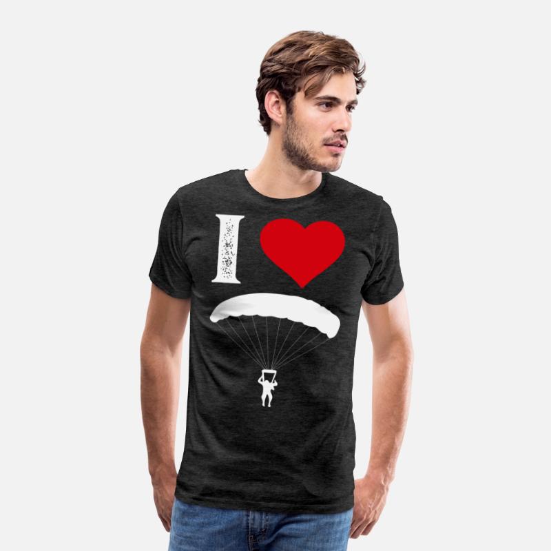 I love skydiving, heart