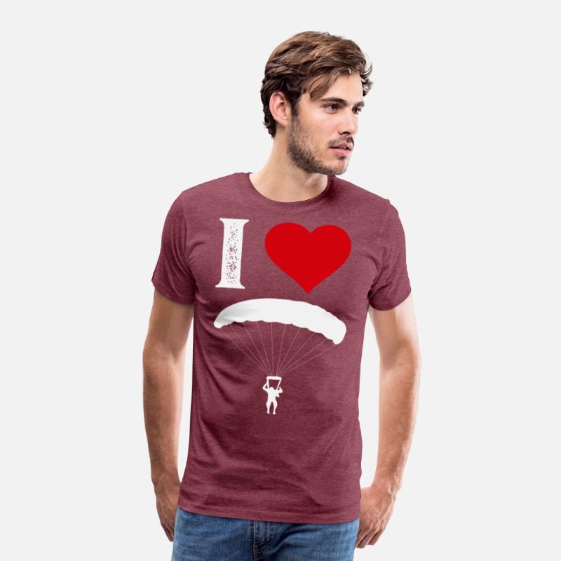 I love skydiving, heart