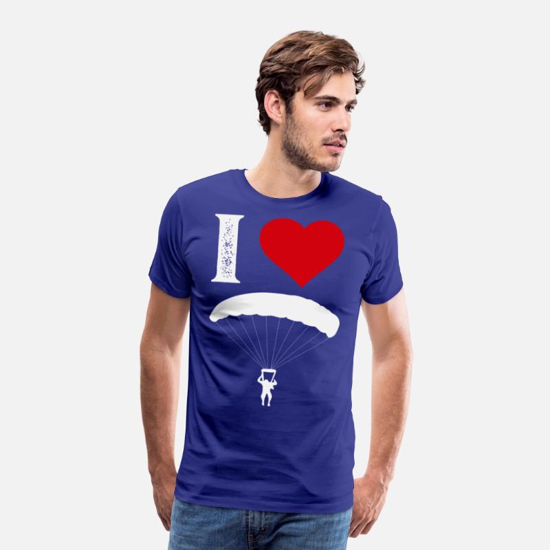 I love skydiving, heart