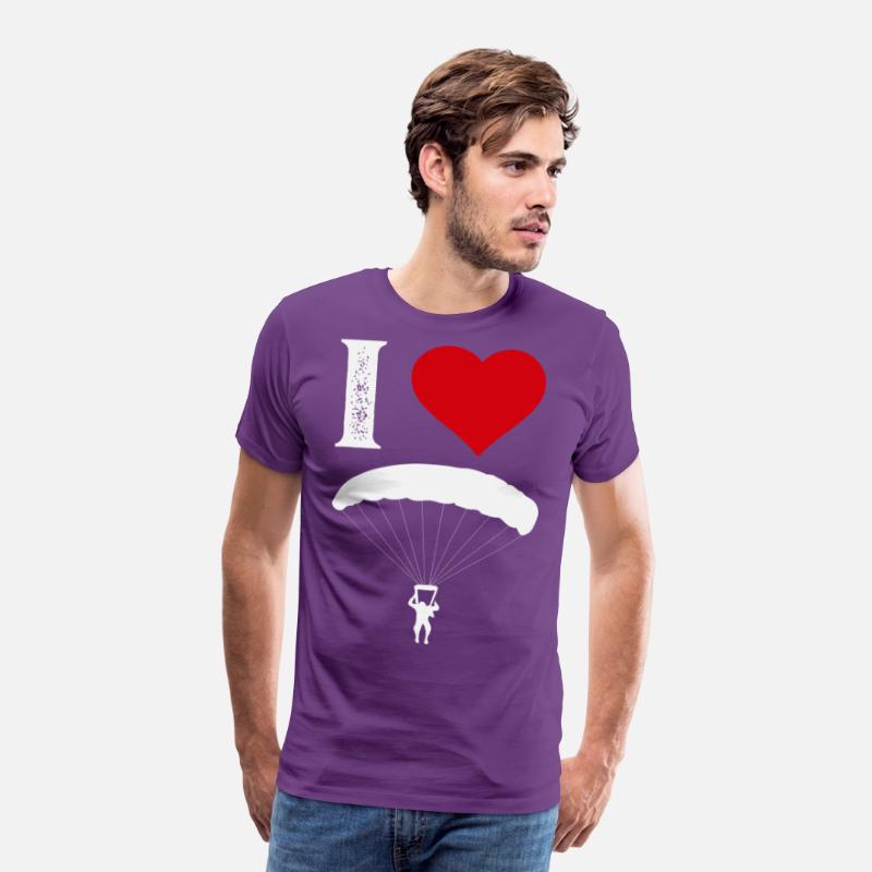 I love skydiving, heart