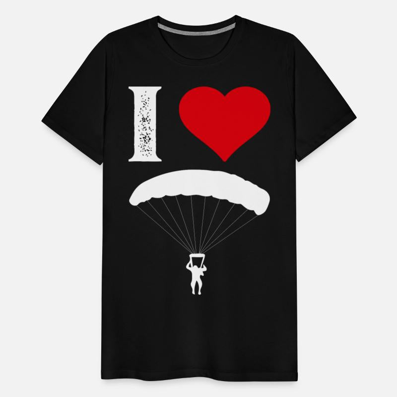 I love skydiving, heart