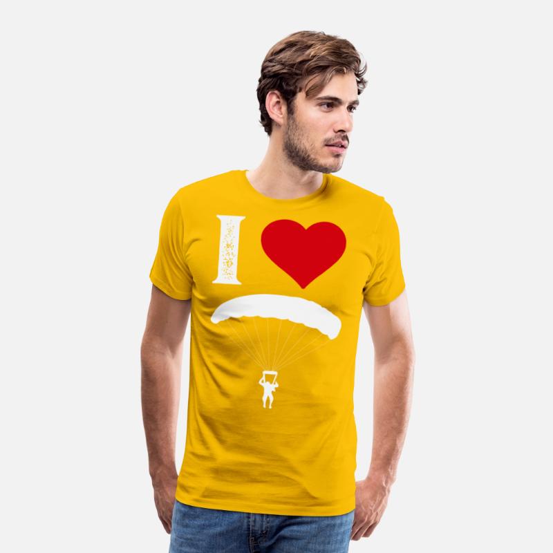 I love skydiving, heart