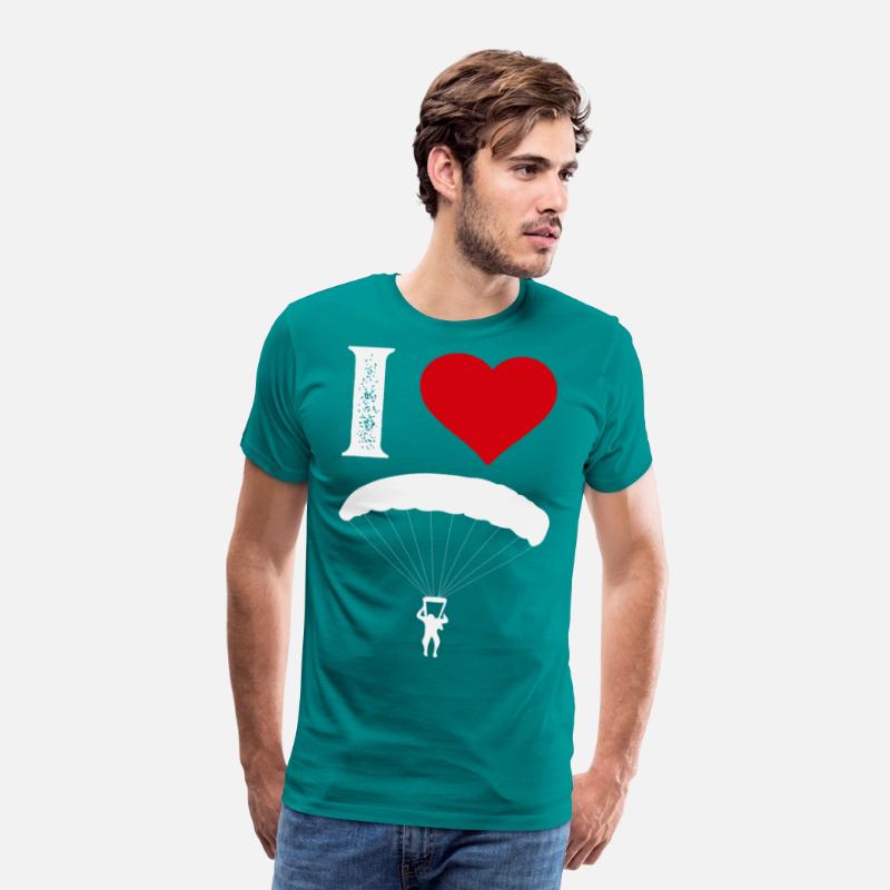 I love skydiving, heart