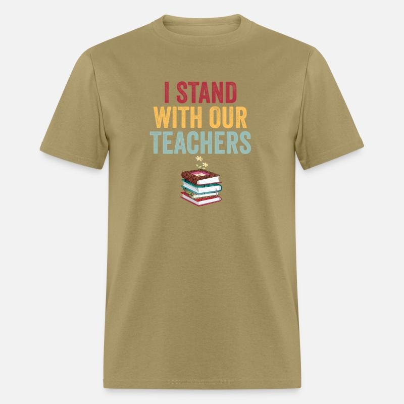 I Stand With Our Teachers Stand Against Book Banni