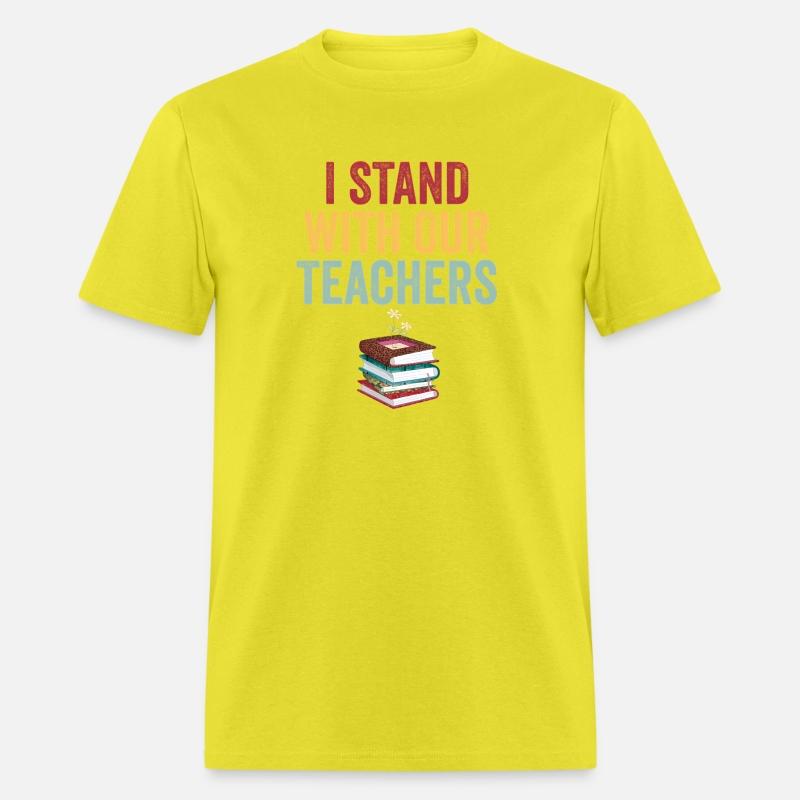 I Stand With Our Teachers Stand Against Book Banni