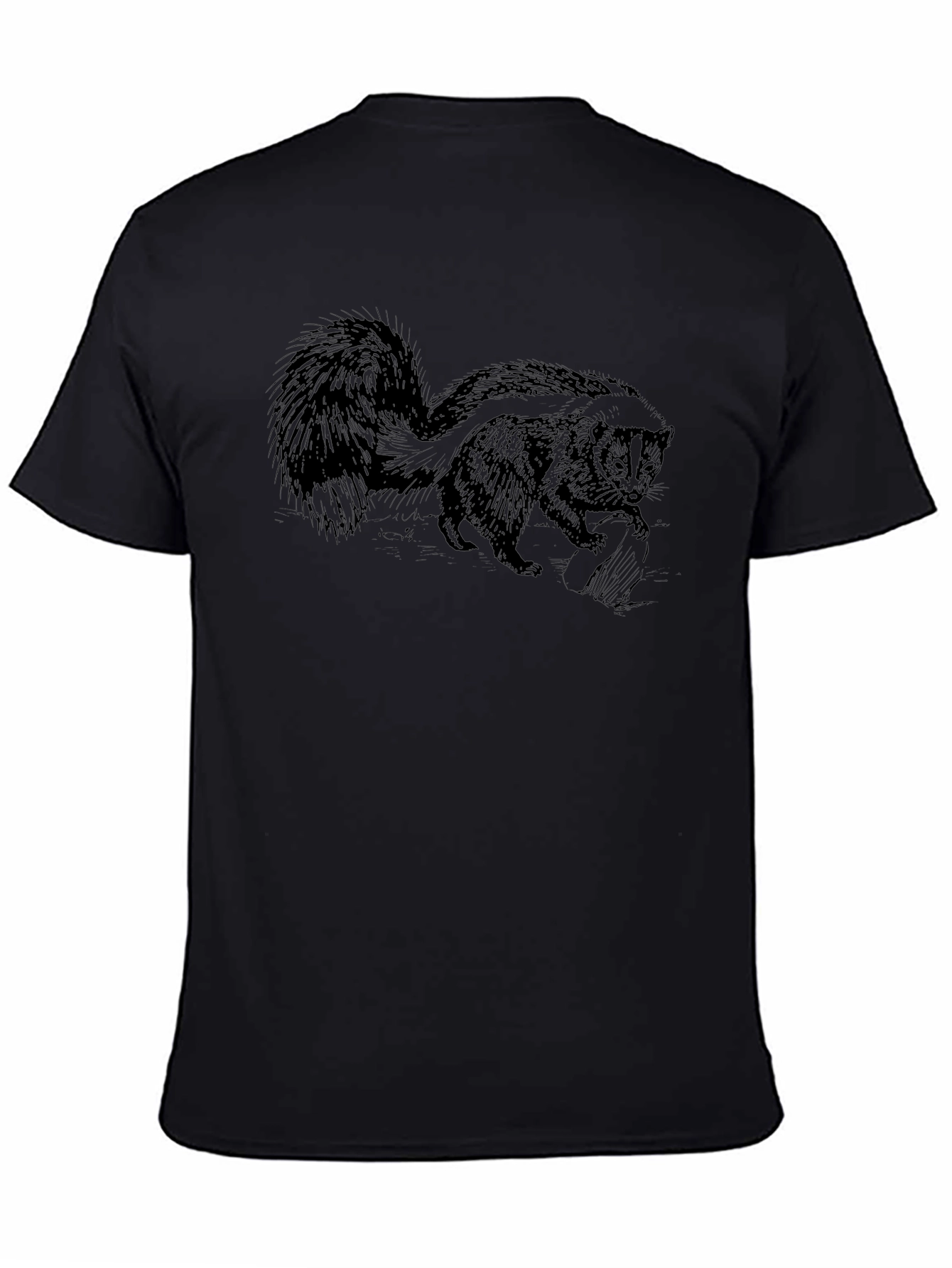 Skunk Graphic Tee - Wildlife Animal Shirt