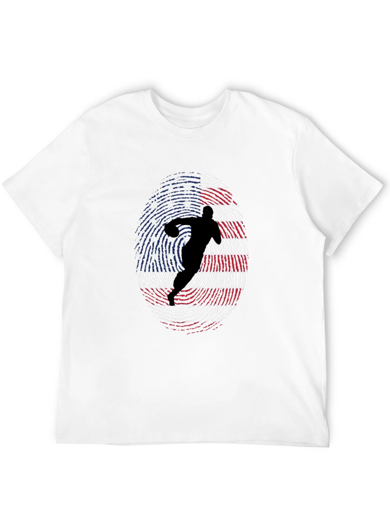 American Football Fingerprint T-Shirt