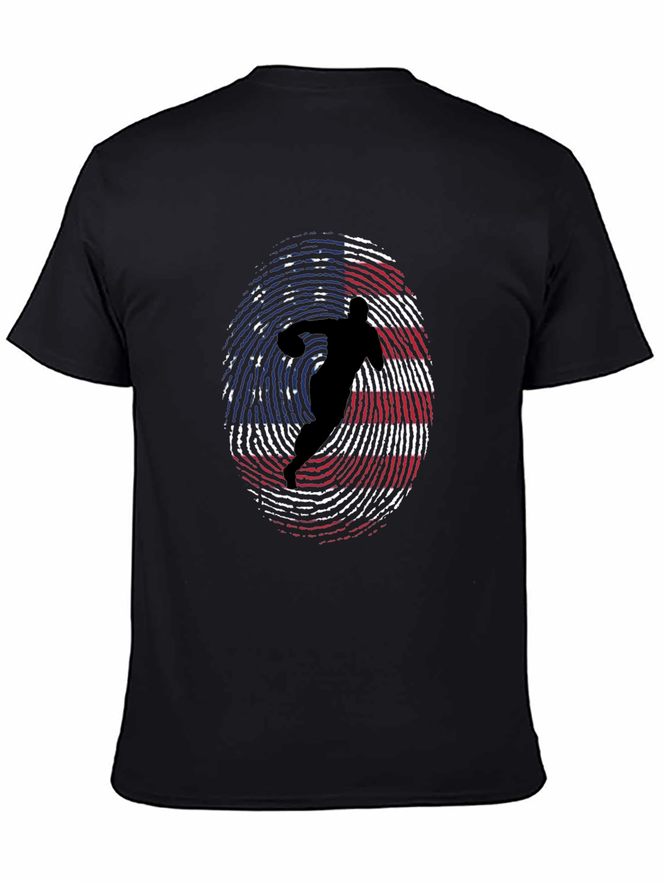 American Football Fingerprint T-Shirt