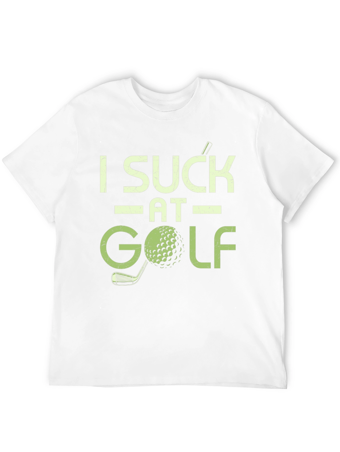 I Suck at Golf T-Shirt - Funny Golfing Tee